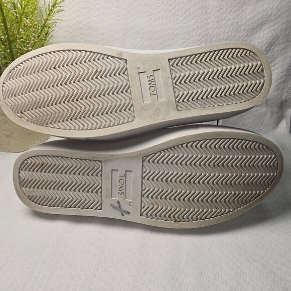 TOMS WOMENS BRYCE CASUAL SLIP ON GRAY SUEDE SNEAKERS SHOES BOOTIES SIZE 9 - Picture 5 of 10